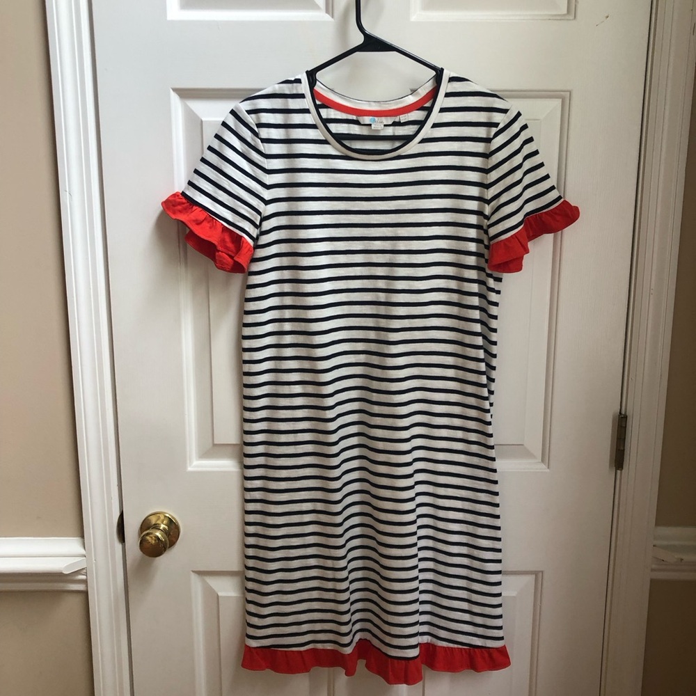 - Boden stripped dress